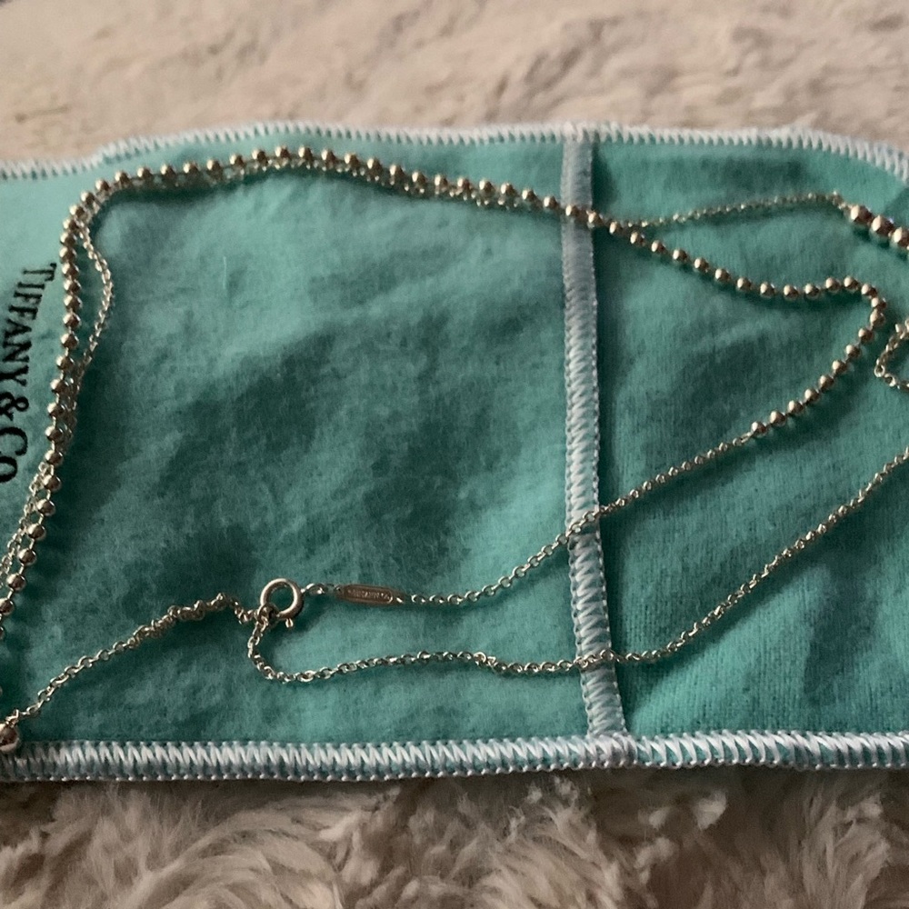 Brand new Tiffany & co Beaded chain